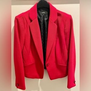 Gorgeous Vintage Rasberry Marks & Spencer short jacket - perfect shape!